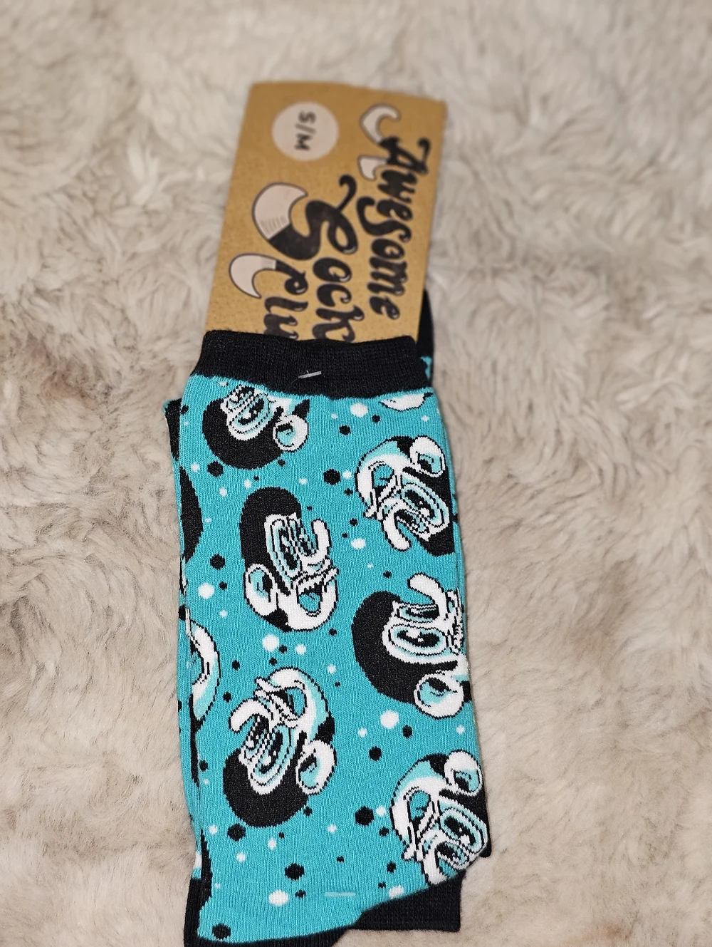NWT Bring Me Some Donuts Funny Face Horse Novelty Women's Socks 3 Pc Lot Sz 5-10